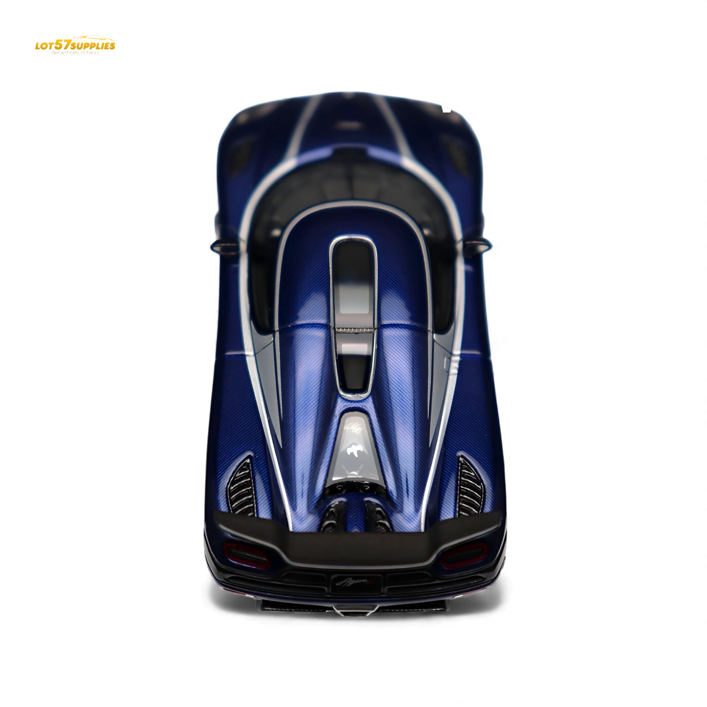 (Pre-Order) VMB Koenigsegg Agera R - Blue Carbon 1:64
