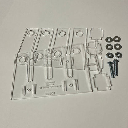 Scalecoat HO Scale 36" Wheel Painting Jig Kit - 90002