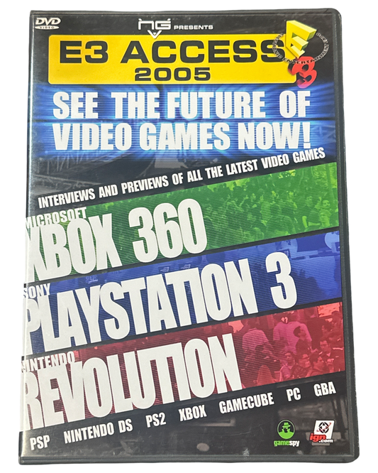 2005 E3 Access: The Future of Video Games (DVD, 4-Disc Set, 2005)