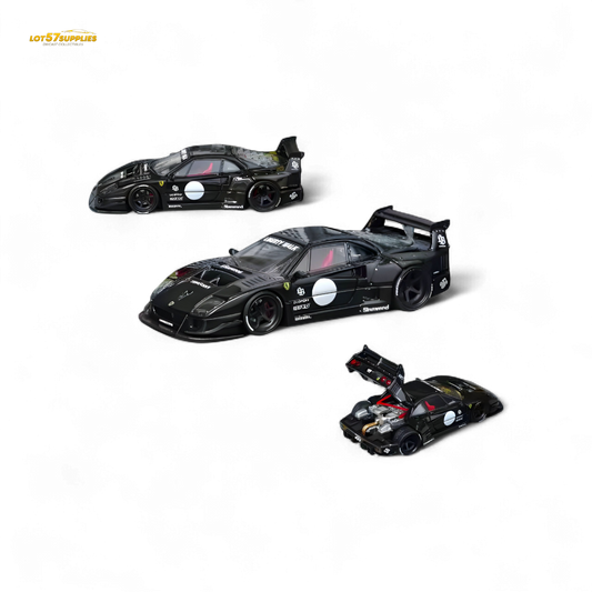 Star Model F40 in Black Luxury Version - Openable Rear Cover 1:64