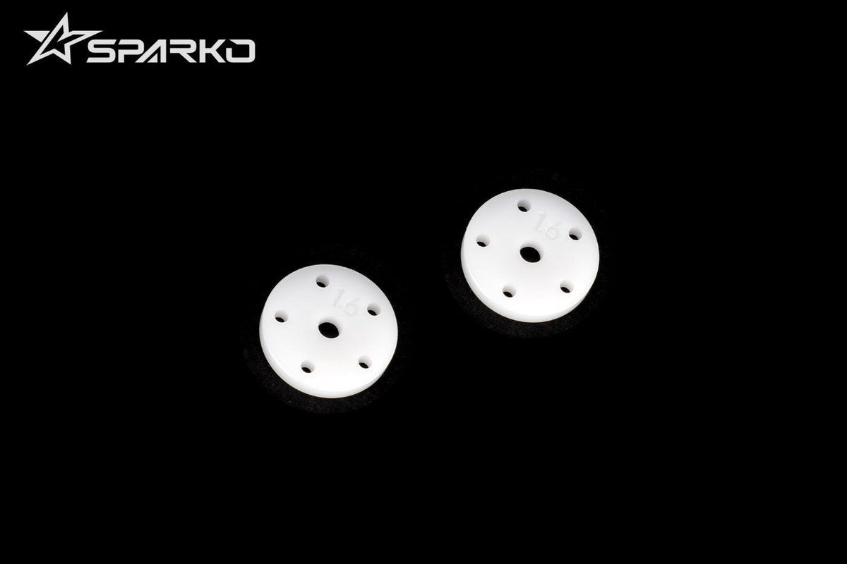 Sparko F8 Big Bore Flat Shock Piston 5x1.6mm (2pcs)