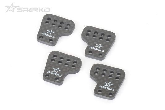 Sparko F8 Carbon Rear Hub Link 3.0mm (4pcs)