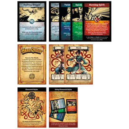 HeroQuest: Path of the Wandering Monk