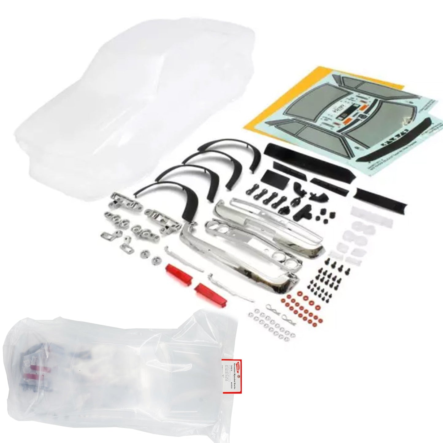 Kyosho FAB616 1/10 Toyota Celica GT Tuned Clear Body Set Fazer Mk2