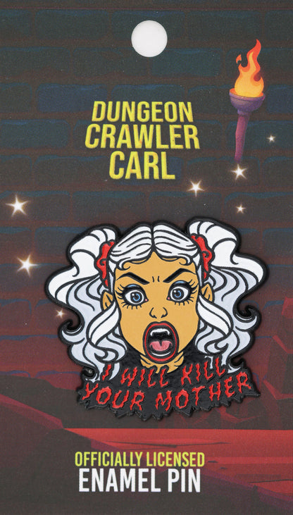 Foam Brain Games: Enamel Pin - Dungeon Crawler Carl - Samantha IWKYM