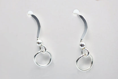 Foam Brain Games: Traveler's Trinkets - Sterling Silver Earrings
