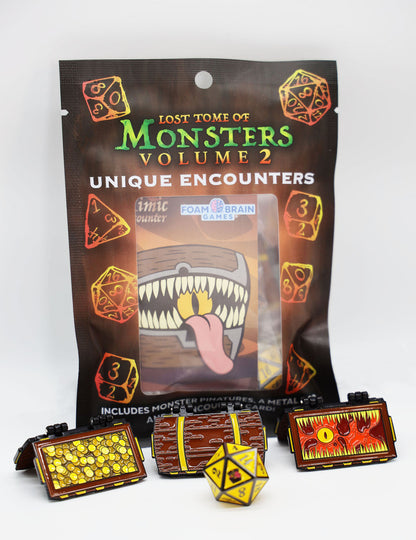 Foam Brain Games: Lost Tome of Monsters - Volume 2 - Unique Encounters - Mimic Set