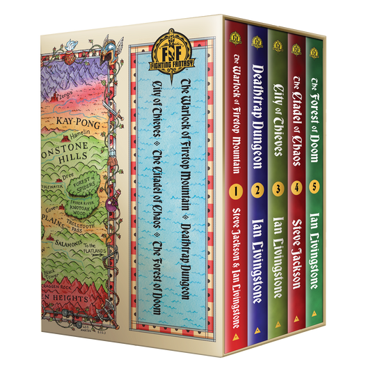 Fighting Fantasy: Books 1-5 with Slipcase