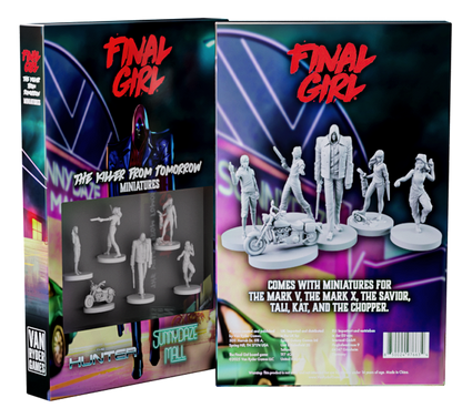 Final Girl: The Killer from Tomorrow - Miniatures