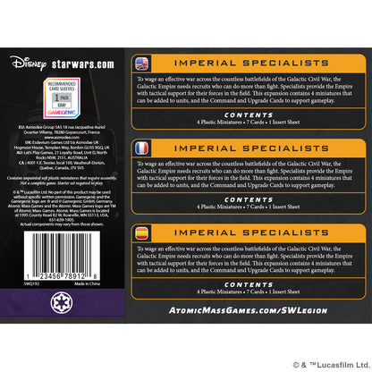 Star Wars: Legion – Imperial Specialists