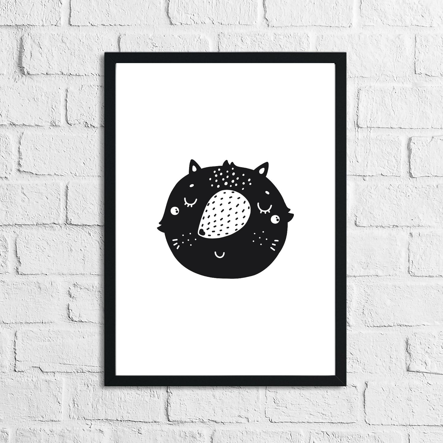 Scandinavian Fox Children's Nursery Room Wall Decor Print by WinsterCreations™ Official Store