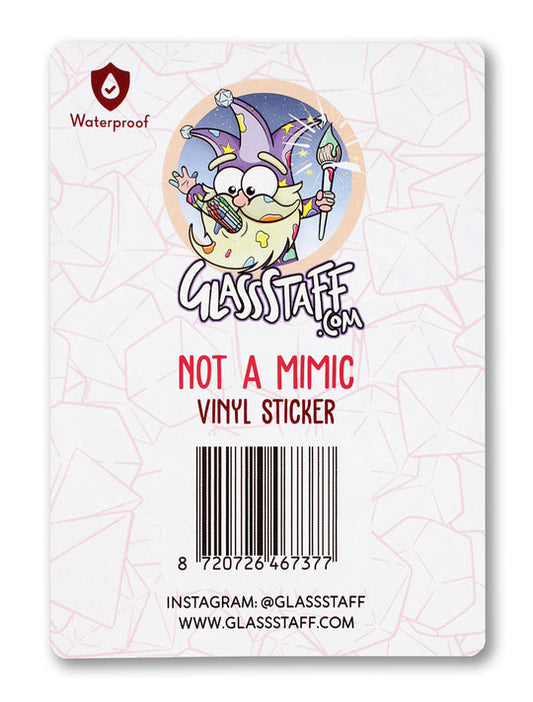Forged Gaming: Sticker - Die Cut Vinyl - Waterproof - 3.5" - Not a Mimic
