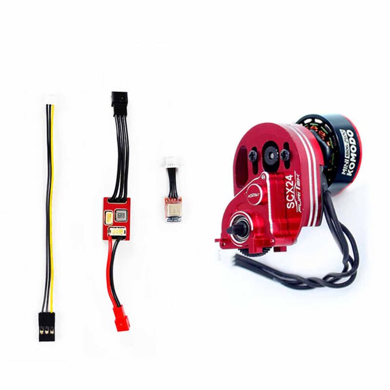 Furitek Crawlermaster Power Combo Python ESC & Mini Komodo Brushless Motor