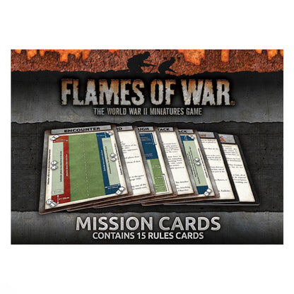 Flames of War: Mission Cards