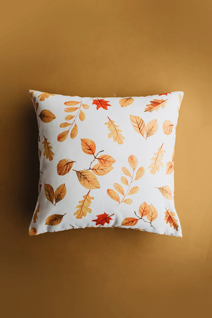 Fall Leaves Pillow Cover |  Thanksgiving decor | Farmhouse Pillows | Country Decor | Fall Throw Pillows | Cute Throw Pillows | Gift for her by UniikPillows