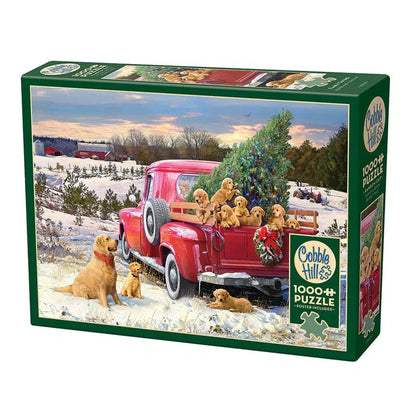 Family Outing 1000 Piece Jigsaw Puzzle Cobble Hill