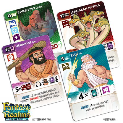 Fantasy Realms: Greek Legends