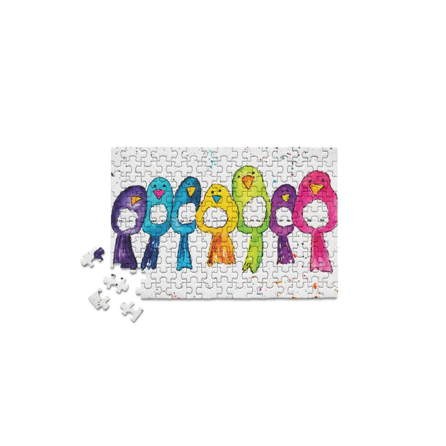 Feathers & Fluff 150 Piece Mini Jigsaw Puzzle Micro Puzzles