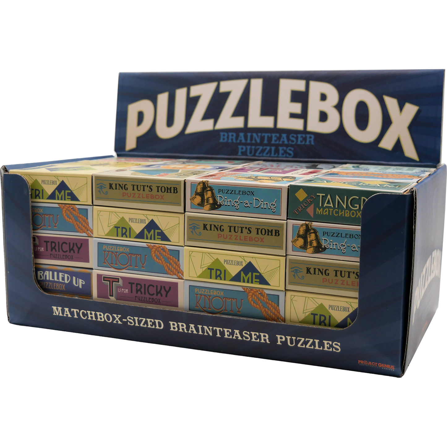 Matchbox Puzzle Box - Tangram