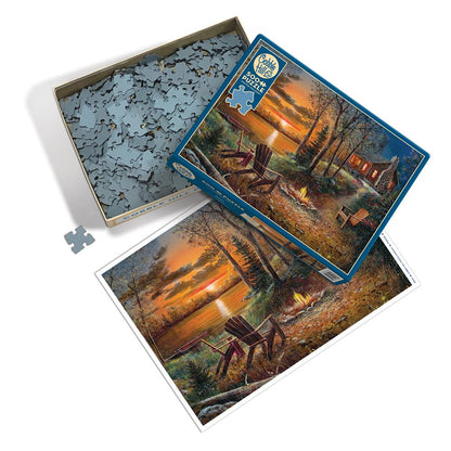 Fireside 500 Piece Jigsaw Puzzle Cobble Hill