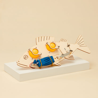Fish Robot DIY Kit, Educational STEM Toy