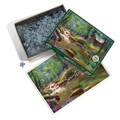 Fishing Cabin 1000 Piece Jigsaw Puzzle Cobble Hill
