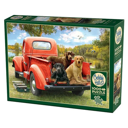 Fishing Friends 1000 Piece Jigsaw Puzzle Cobble Hill