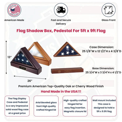 Flag Box, Flag Pedestal Box, Flag Boxes, FLAG BOX, Flag and Pedestal box, Glass boxe