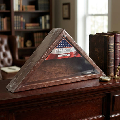 Made in USA Burial Flag Case for 5'x9.5' Flag