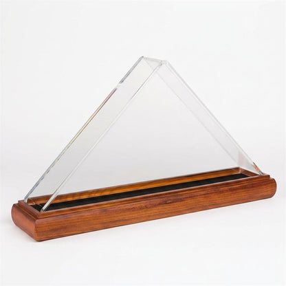 Cherry Wood Flag Display Cases with Clear Acrylic Cover – Cherry
