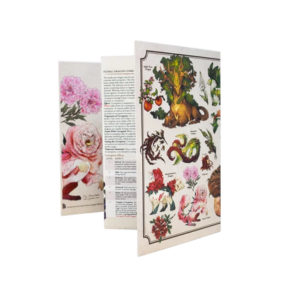 The Field Guide to Floral Dragons - Game Master Screen