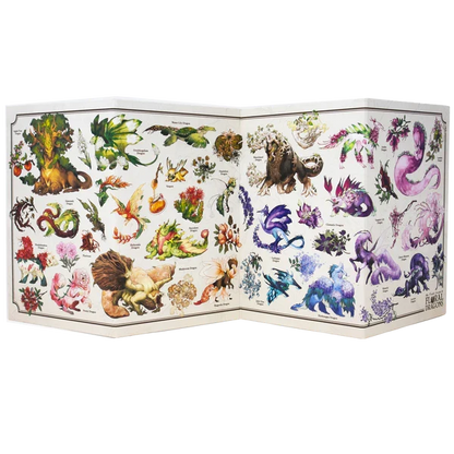 The Field Guide to Floral Dragons - Game Master Screen