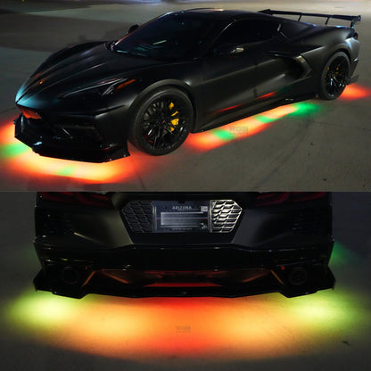 Flow Series LED Underglow Lighting Kit 3.0 | Custom 6pc | Flexible