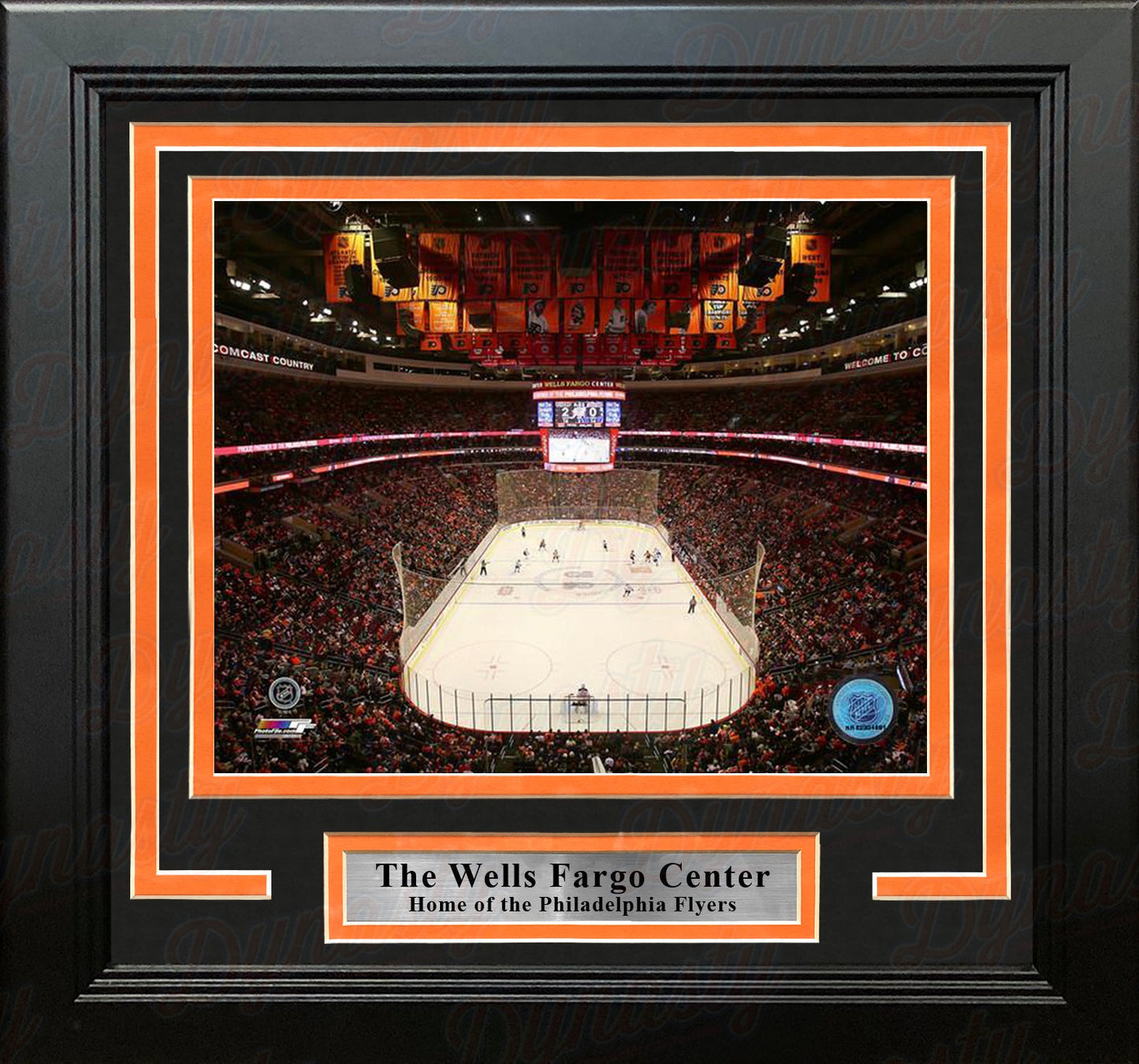 Philadelphia Flyers Wells Fargo Center 8" x 10" Framed Hockey Stadium Photo