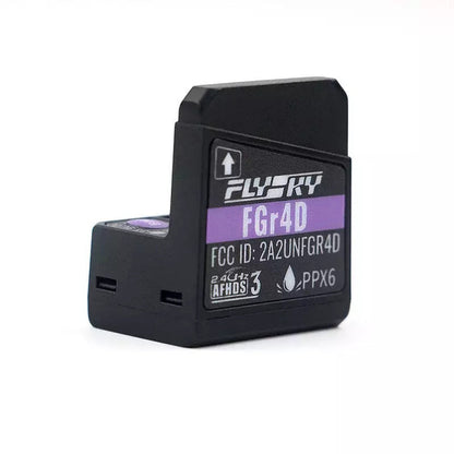 Flysky FGr4D 2.4G 4CH AFHDS 3 [Waterproof PPX6] Receiver Dual Antenna