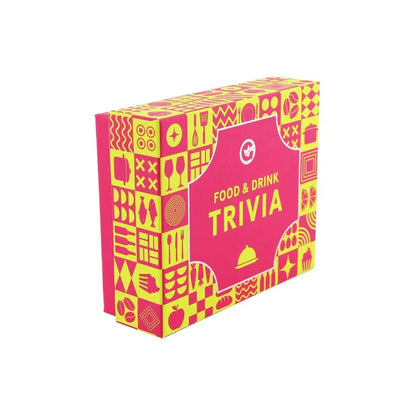 Food & Drink Trivia Card Game Ginger Fox