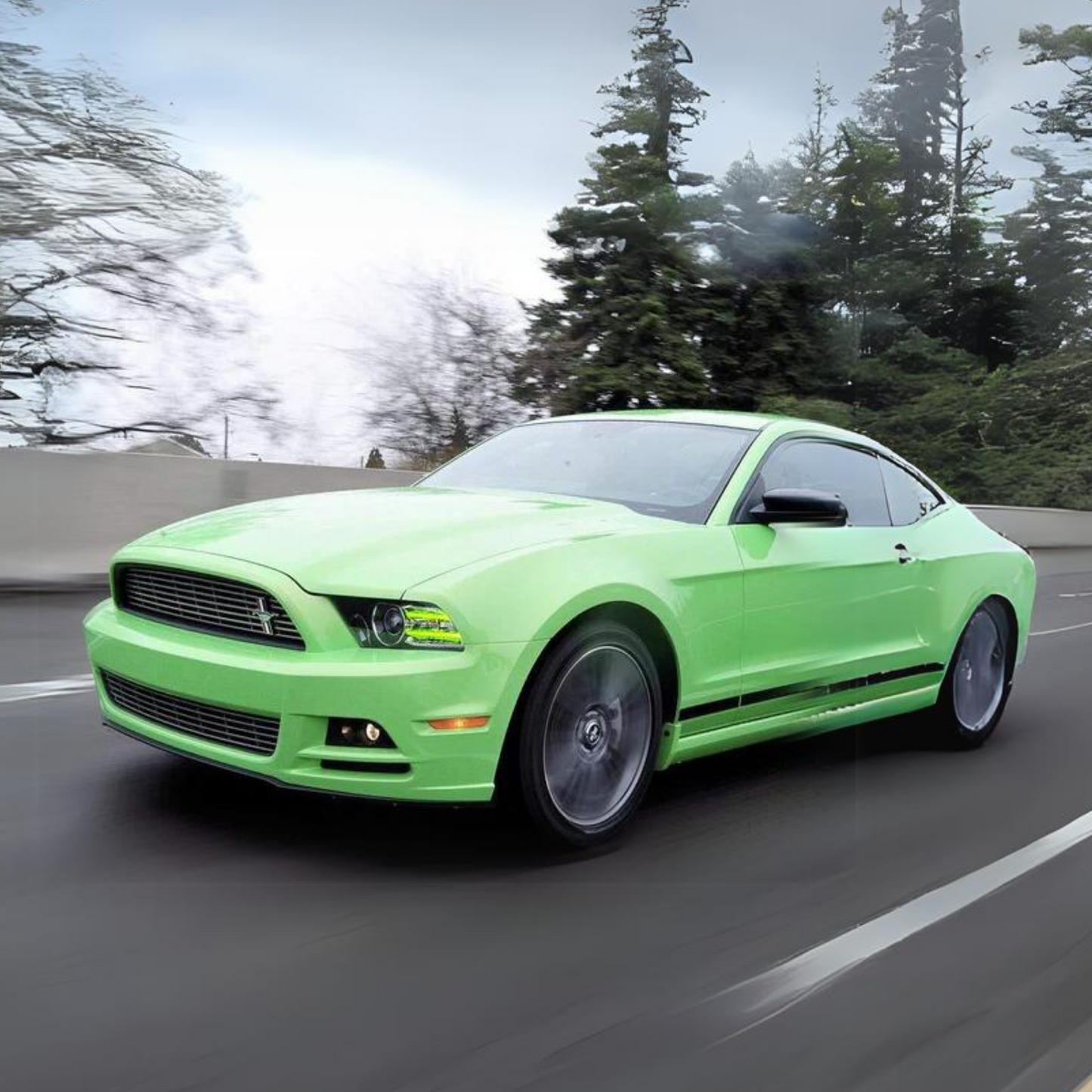 Ford Mustang Multicolor Flow Series DRL Boards (2013-2014)
