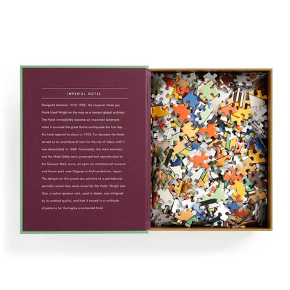 Frank Lloyd Wright Imperial Hotel 500 Piece Jigsaw Puzzle Galison