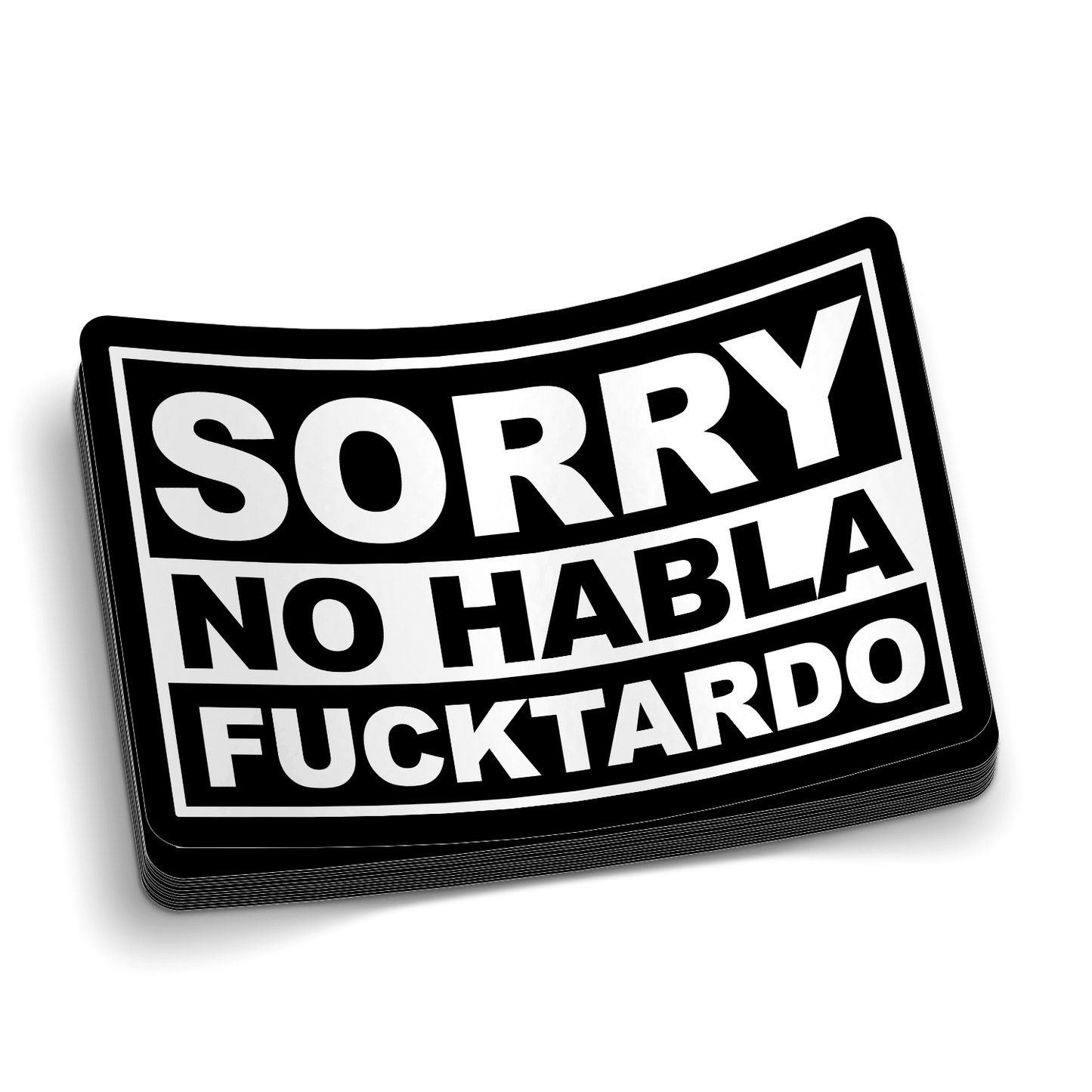 F*cktardo  5 Inch Decal