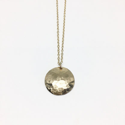Full Moon Necklace by Jennifer Cervelli Jewelry