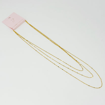 Show Me The Ways Necklace, Gold by Ellisonyoung.com