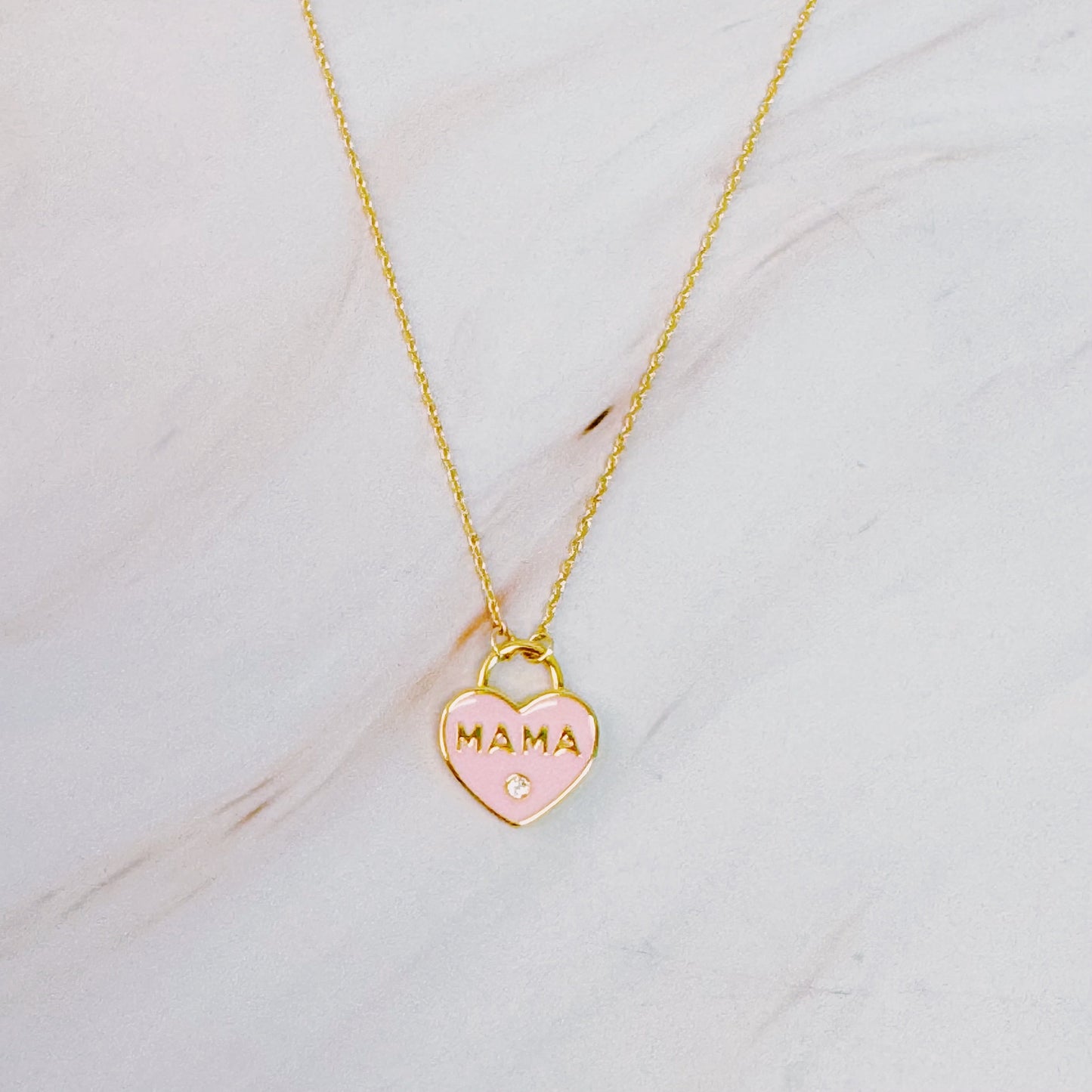 Pastel Locket Mama Necklace by Ellisonyoung.com