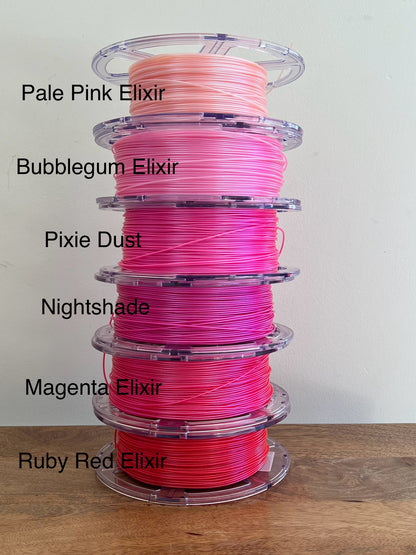 Magenta Elixir PLA Filament 1.75mm, 1kg