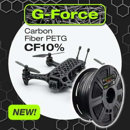 PETG-CF10: Recycled, Black