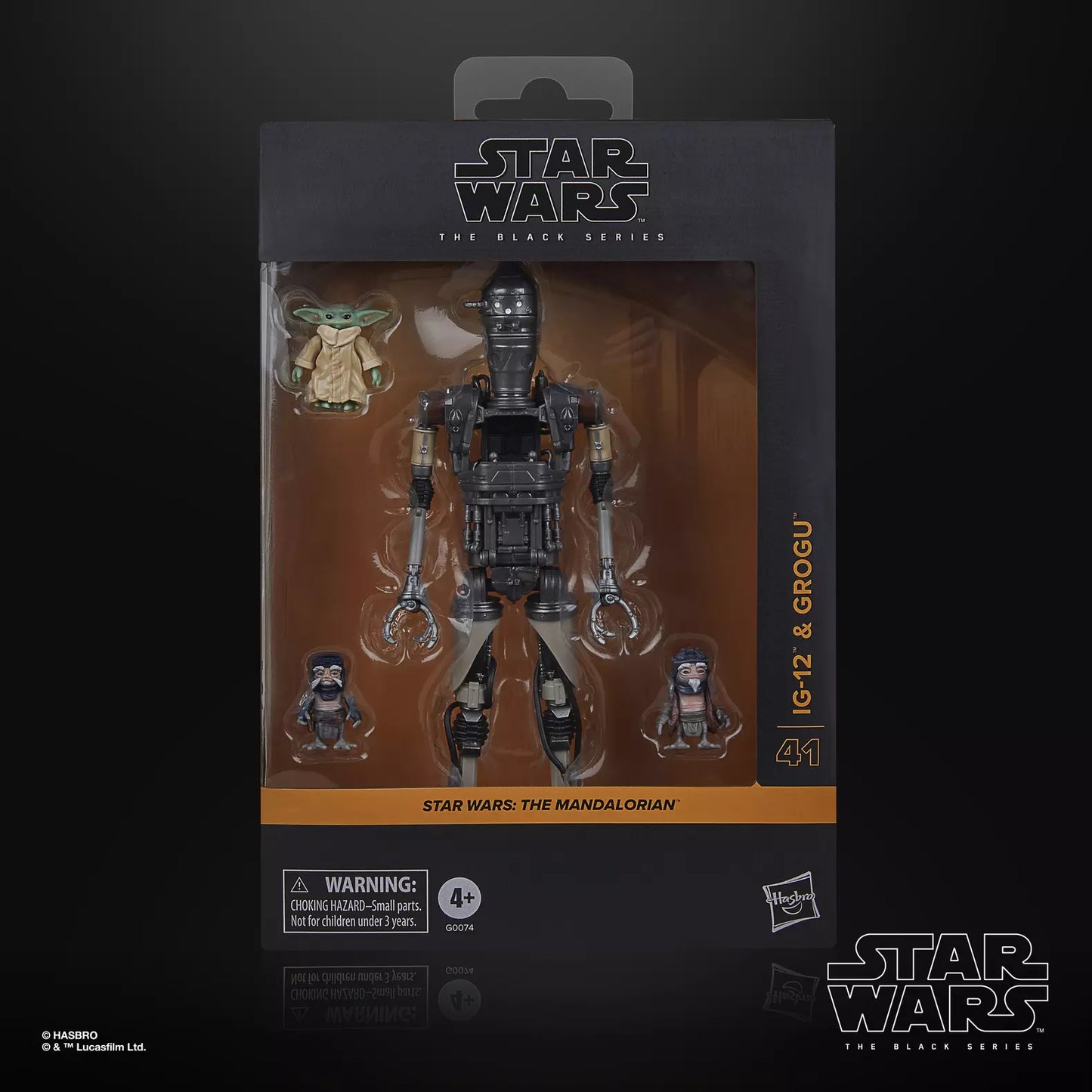 STAR WARS The Black Series Deluxe IG-12 & Grogu