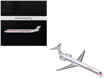 McDonnell Douglas MD-90 Commercial Aircraft "American Airlines" (N904RA) White with Red and Blue Stripes "Gemini 200" Series 1/200 Diecast Model Airplane by GeminiJets  free shipping USA