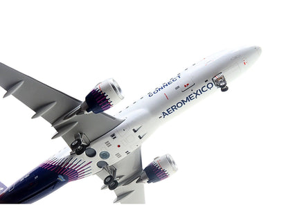 Embraer ERJ-190 Commercial Aircraft "Aeromexico Connect" (XA-IAC) White with Blue Tail "Gemini 200" Series 1/200 Diecast Model Airplane by GeminiJets