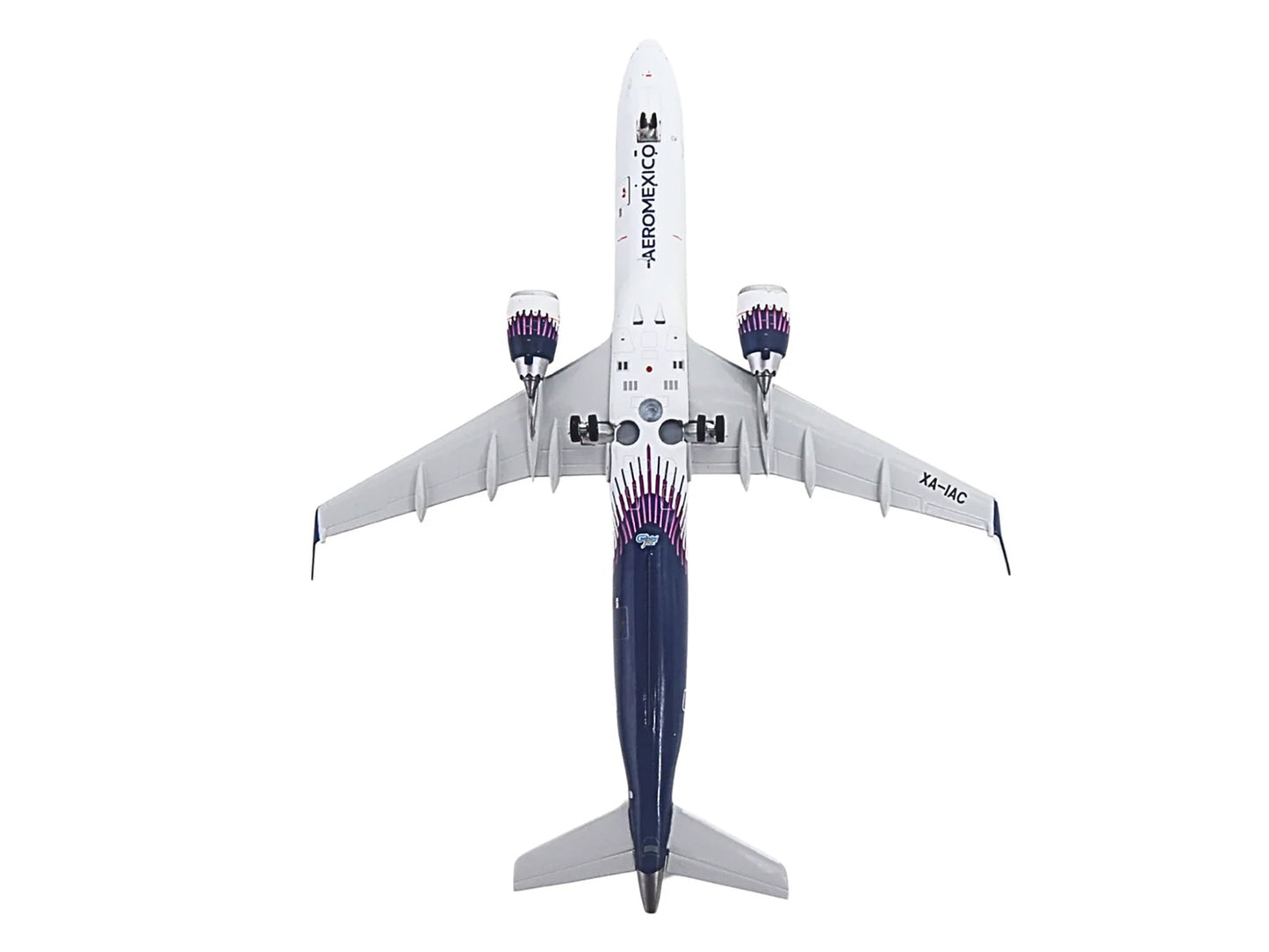 Embraer ERJ-190 Commercial Aircraft "Aeromexico Connect" (XA-IAC) White with Blue Tail "Gemini 200" Series 1/200 Diecast Model Airplane by GeminiJets