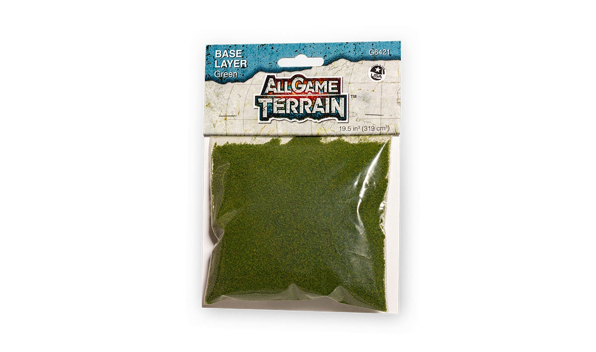 Woodland Scenics G6421 All Game Terrain Base Layer Green