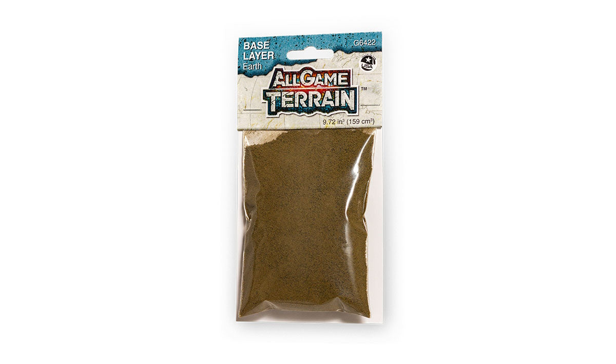 Woodland Scenics G6422 All Game Terrain Base Layer Earth